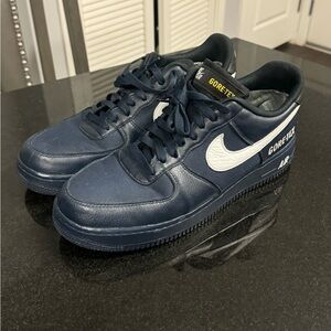 Nike Air Force 1 Gore-Tex Navy Sneakers